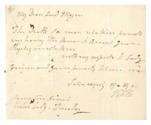 Revolutionary War era Letter - Americana