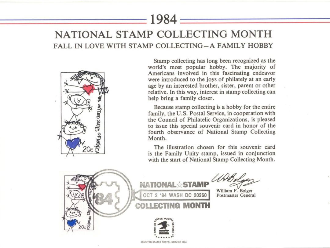 Souvenir Card # PS-53 - Americana