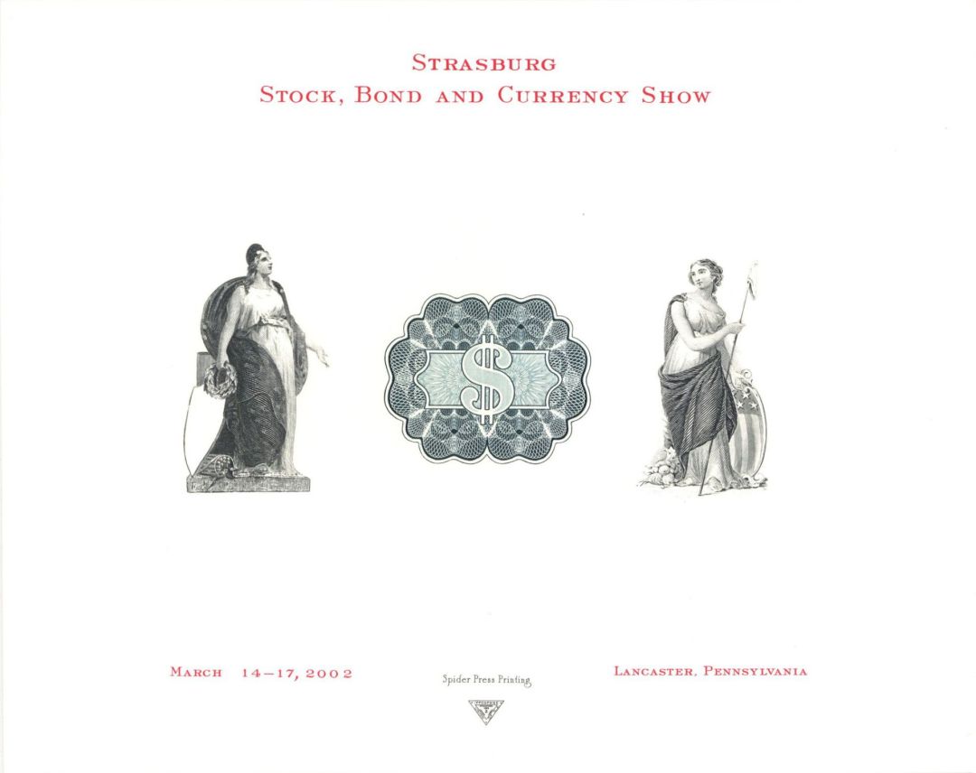 Souvenir Card dated 2002 - Americana