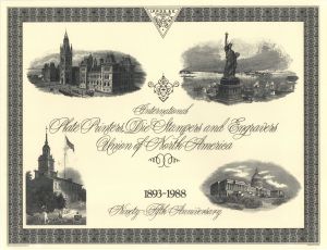 Souvenir Card #F-1988C - Americana