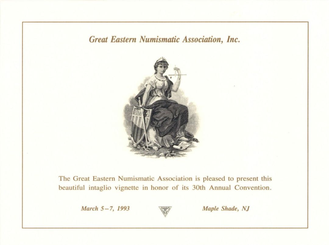 Souvenir Card #F-1993A - Americana