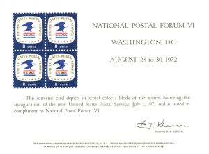 Souvenir Card #PS-8 - Americana