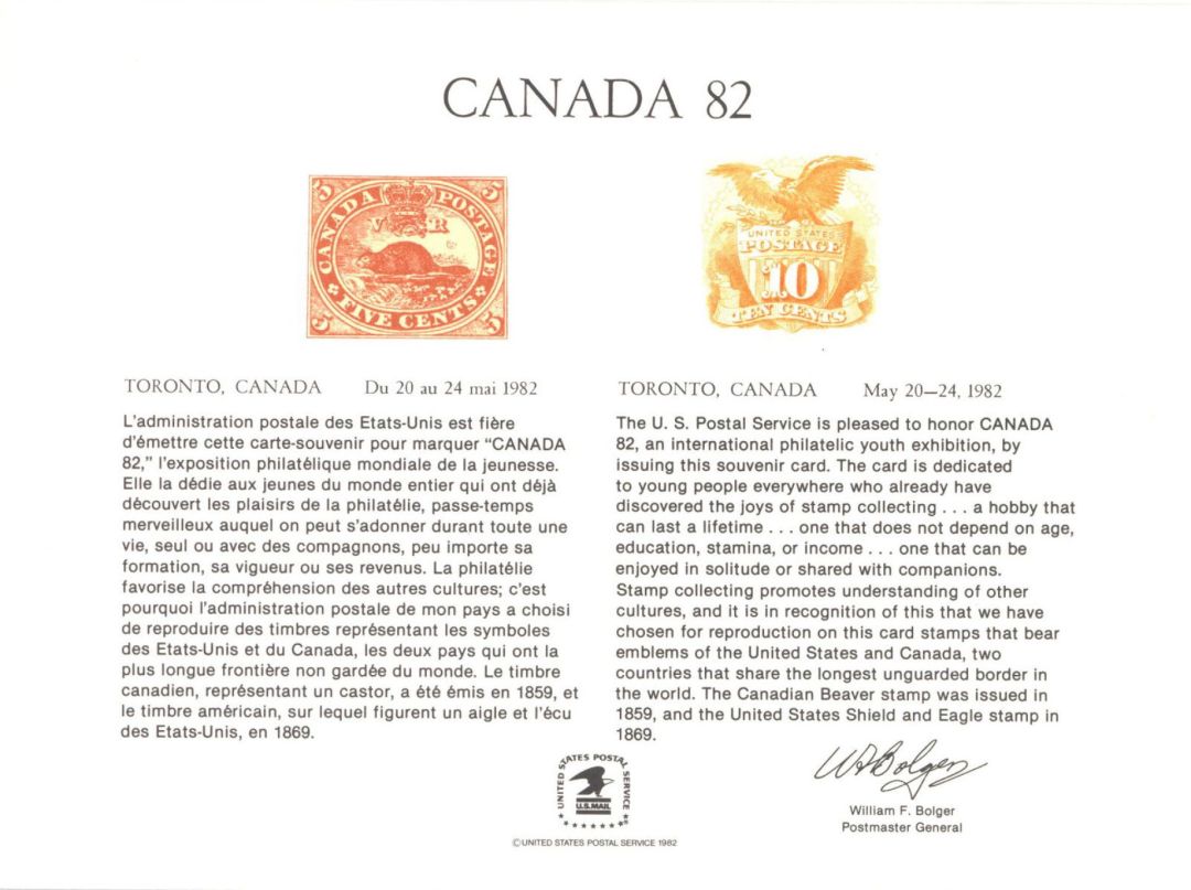 Souvenir Card #PS-38 - Americana