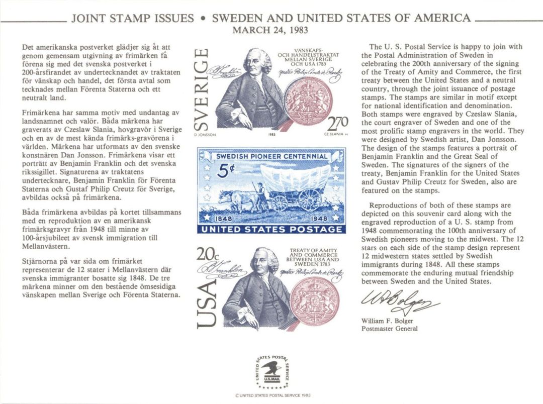 Souvenir Card #PS-42 - Americana