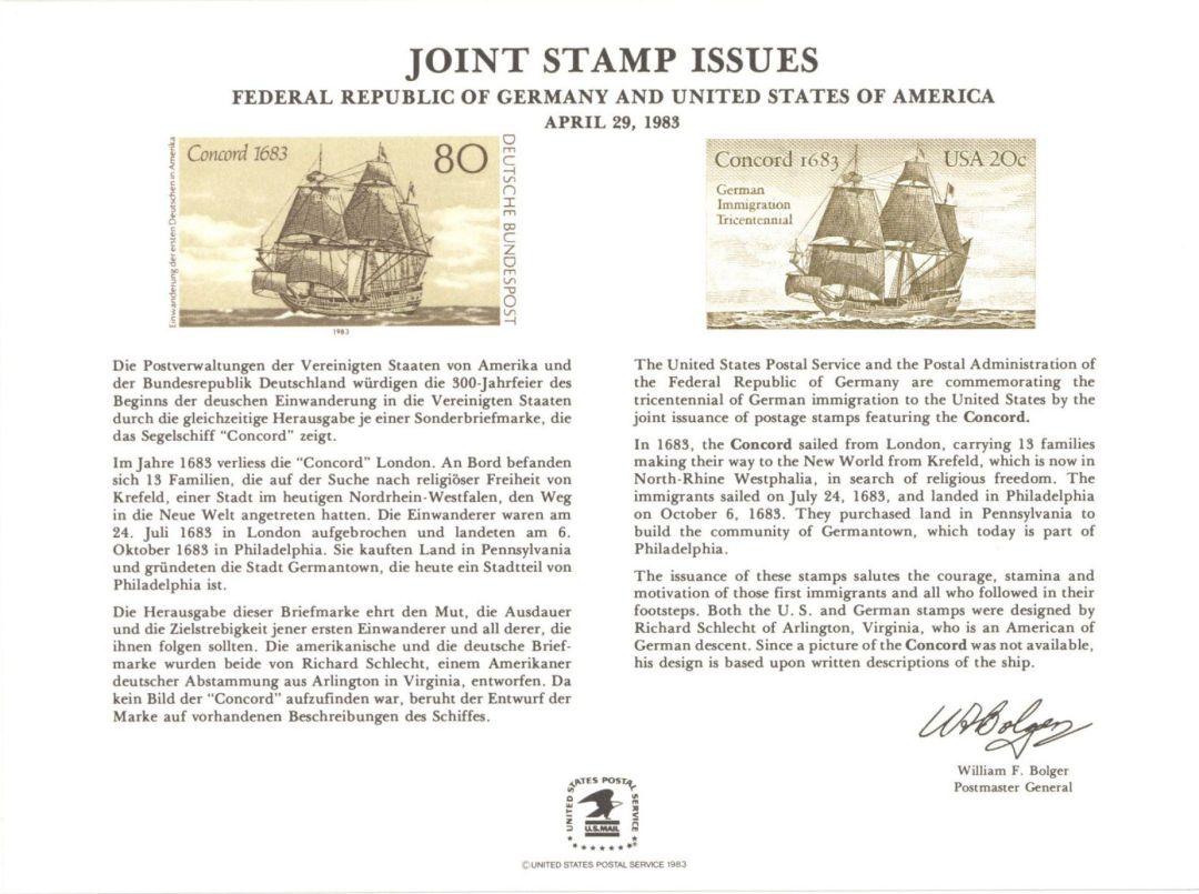 Souvenir Card #PS-43 - Americana