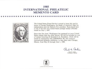 Souvenir Card #PS-55 - Americana
