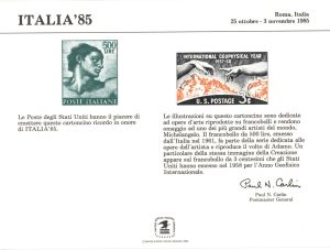 Souvenir Card #PS-60 - Americana