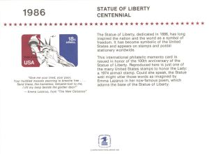 Souvenir Card #PS-62 - Americana