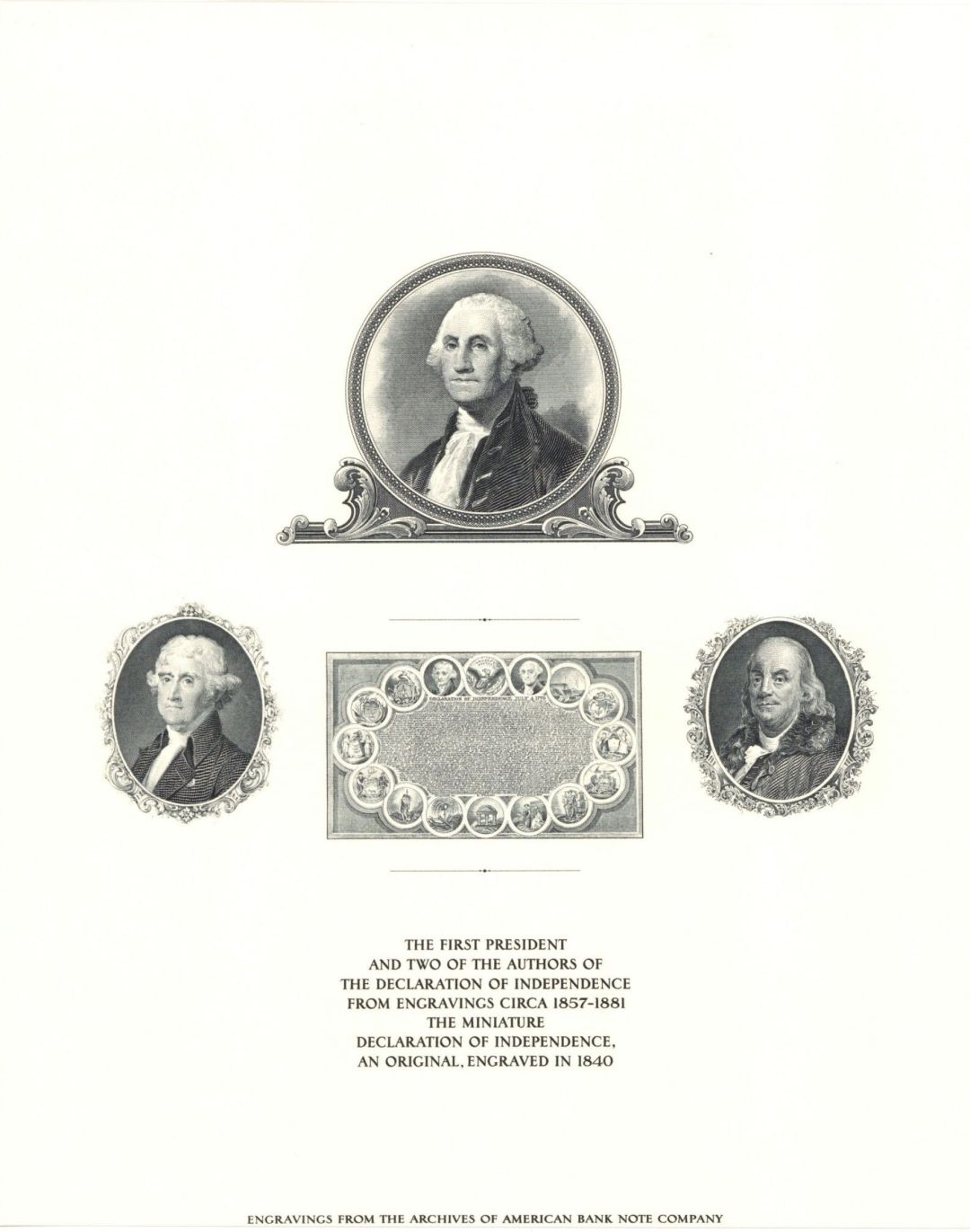 Souvenir Card - Americana