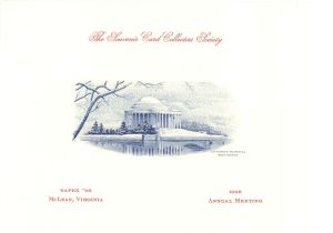 Souvenir Card dated 1998 - Americana