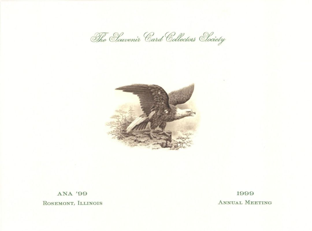Souvenir Card dated 1999 - Americana