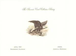 Souvenir Card dated 1999 - Americana