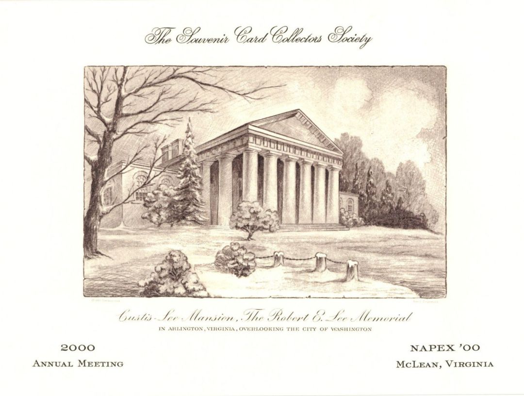 Souvenir Card dated 2000 - Americana