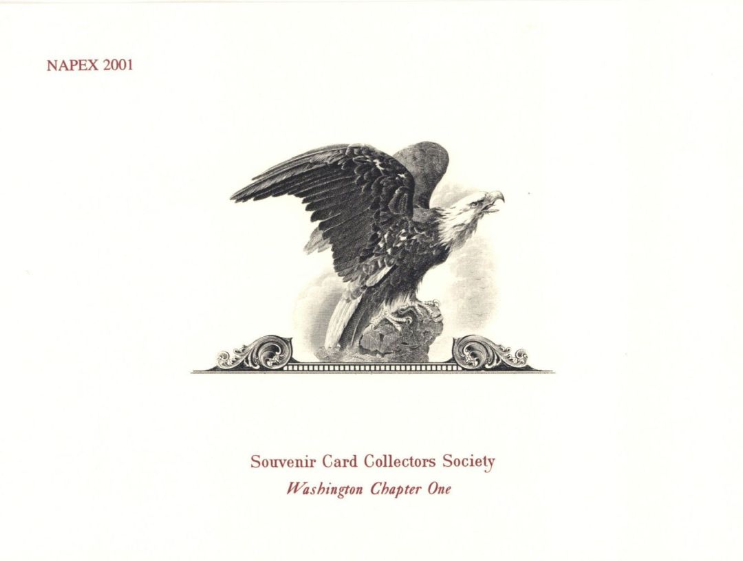 Souvenir Card dated 2001 - Americana