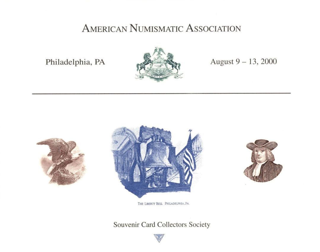 Souvenir Card dated 2000 - Americana