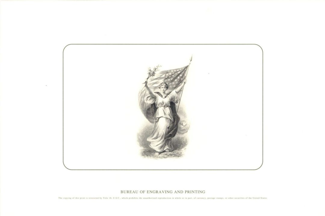 Souvenir Card dated 2000 - Americana