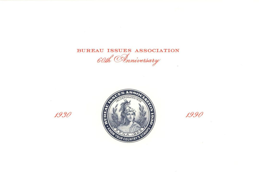 Souvenir Card dated 1930-1990 - Americana