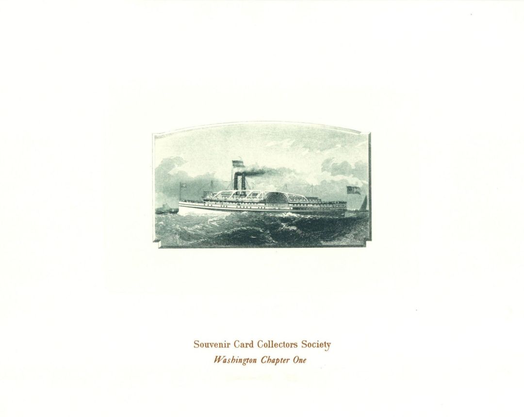 Souvenir Card dated 1995 - Americana