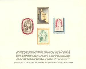 Souvenir Card dated 1973 - Americana