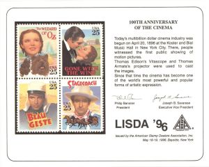 Souvenir Card dated 1996 - Americana