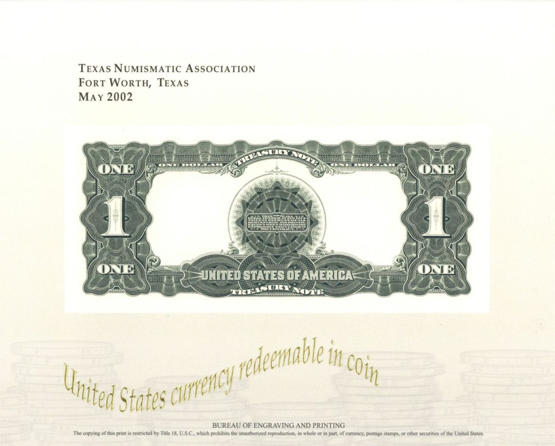 Souvenir Card dated 2002 - Americana