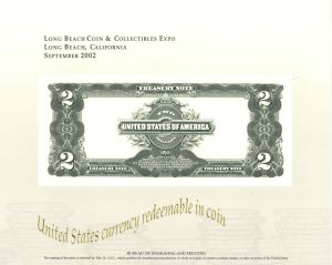Souvenir Card dated 2002 - Americana