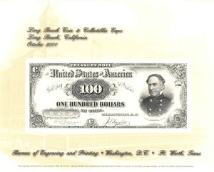 Souvenir Card dated 2001 - Americana