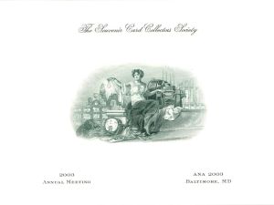 Souvenir Card dated 2003 - Americana