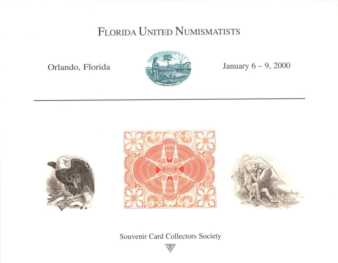 Souvenir Card dated 2000 - Americana