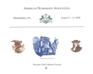 Souvenir Card dated 2000 - Americana