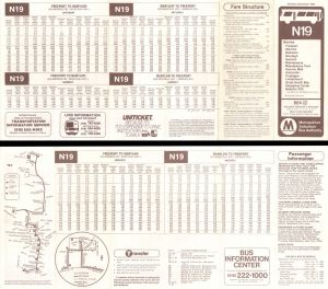 Metropolitan Suburban Bus Authority (N19) - 1980 dated Americana