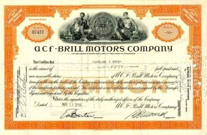 ACF-Brill Motors Co.