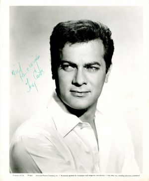 Autographed Photo of Tony Curtis