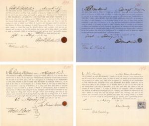 20 Appointments signed by Famous Famalies - Autograph