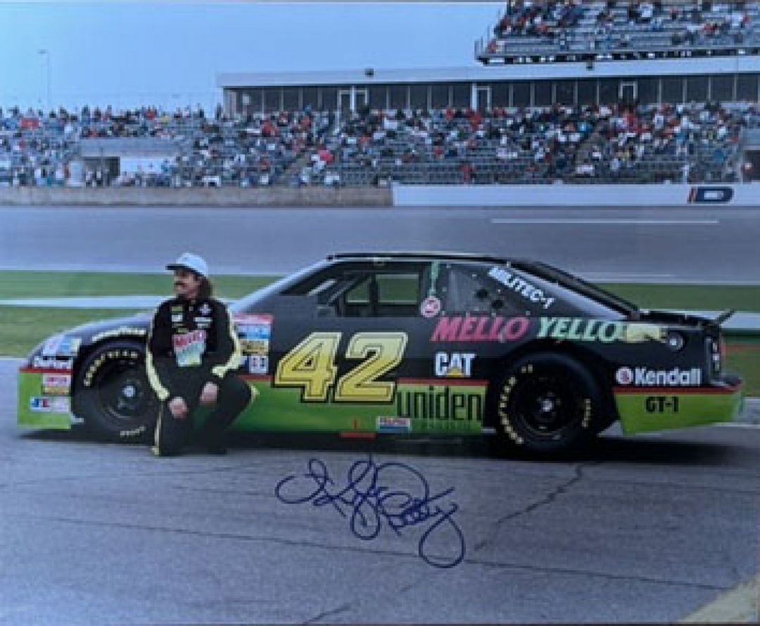 Large Print signed by Kyle Petty - Autograph - Racing Car Driver