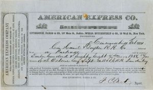 American Express Co. - Early Express Receipt