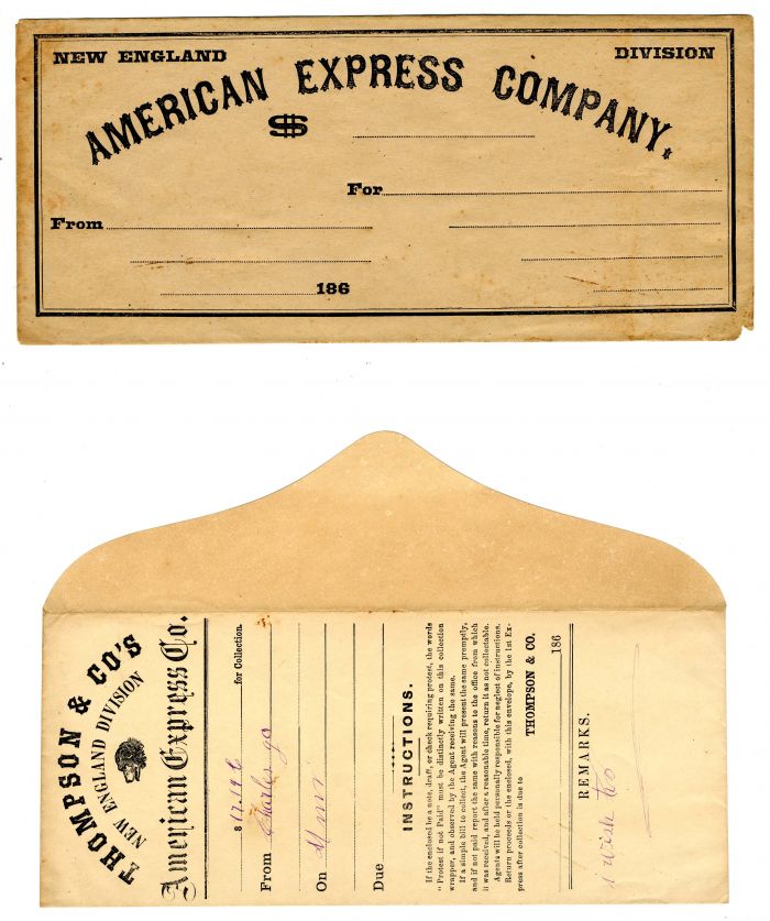 American Express - Pair of Envelopes