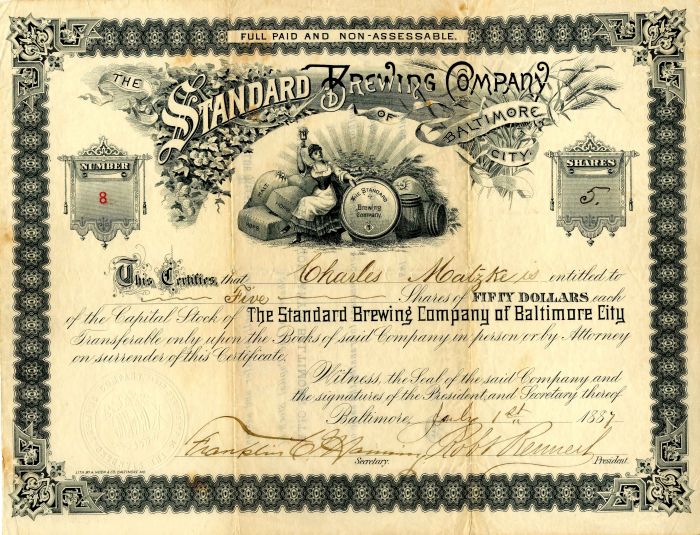 Standard Brewing Co. of Baltimore