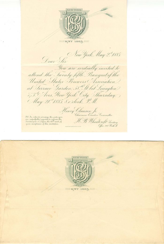 Brewers Association Invitation