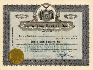 Public Plan Bankers, Inc.