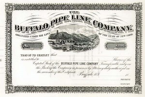 Buffalo Pipe Line Co. - Stock Certificate