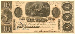 Chesapeake and Ohio Canal Co. - Obsolete Banknote - SOLD