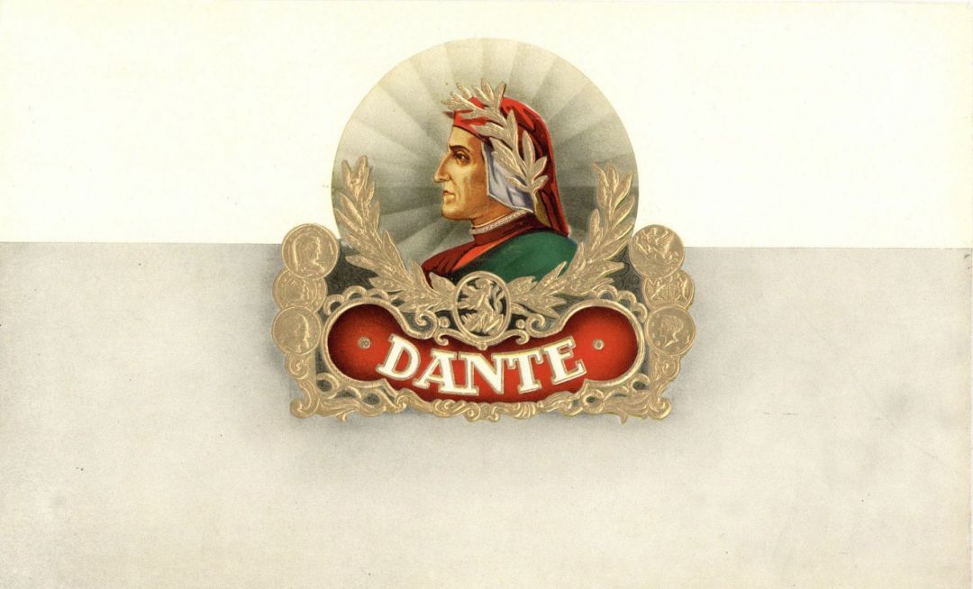 "Dante" - Cigar Box Label