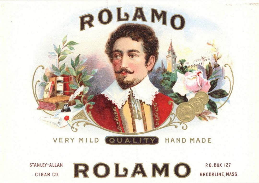 Rolamo - Cigar Box Label - <b>Not Actual Cigars</b>