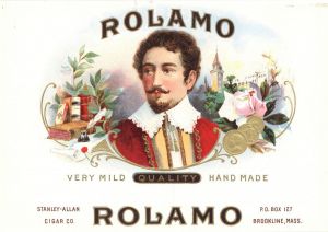 "Rolamo" - Cigar Box Label