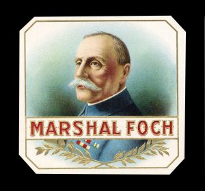 Marshal Foch - Cigar Box Label