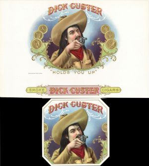 Cigar Box Labels - Dick Custer