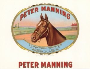 Peter Manning - Cigar Box Label - <b>Not Actual Cigars</b>