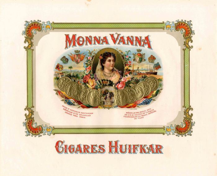 Monna Vanna Cigares Huifkar - <b>Not Actual Cigars</b>