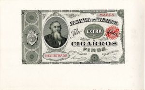 Edwin Stanton on Cigar Box Label